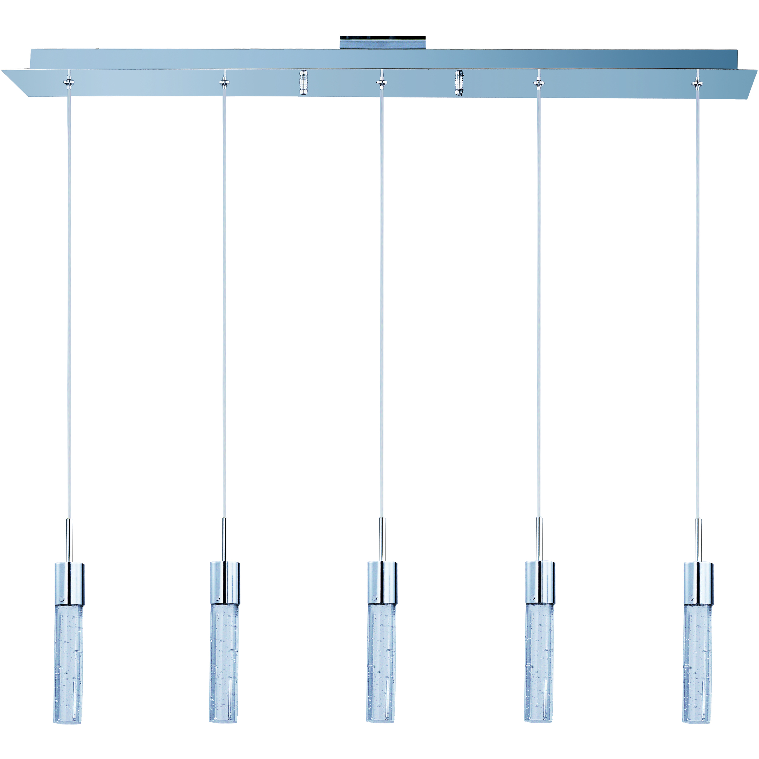 Berwick LED 39 inch Polished Chrome Linear Pendant Ceiling Light