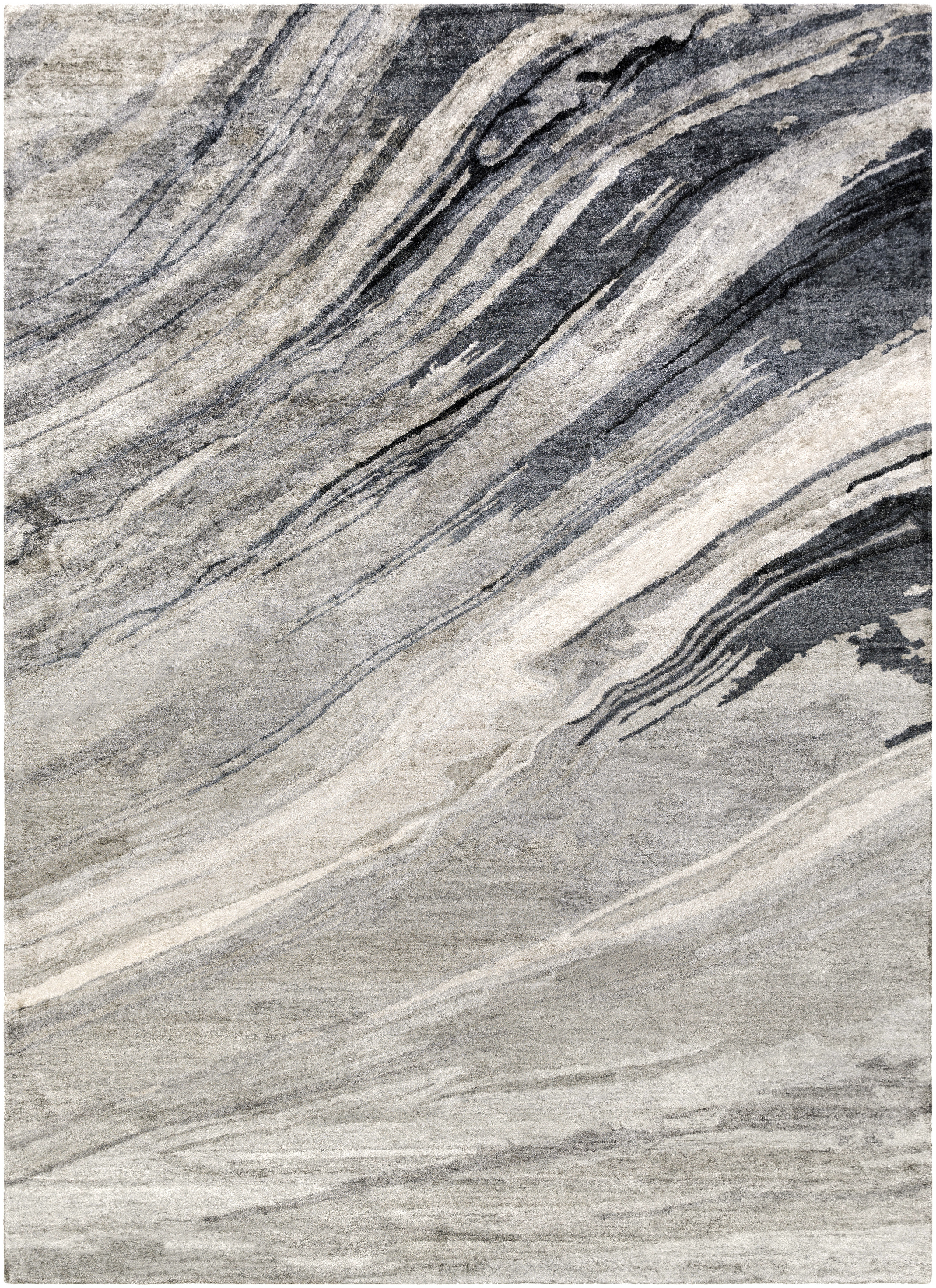Albany 132 X 96 inch Charcoal Rug, Rectangle