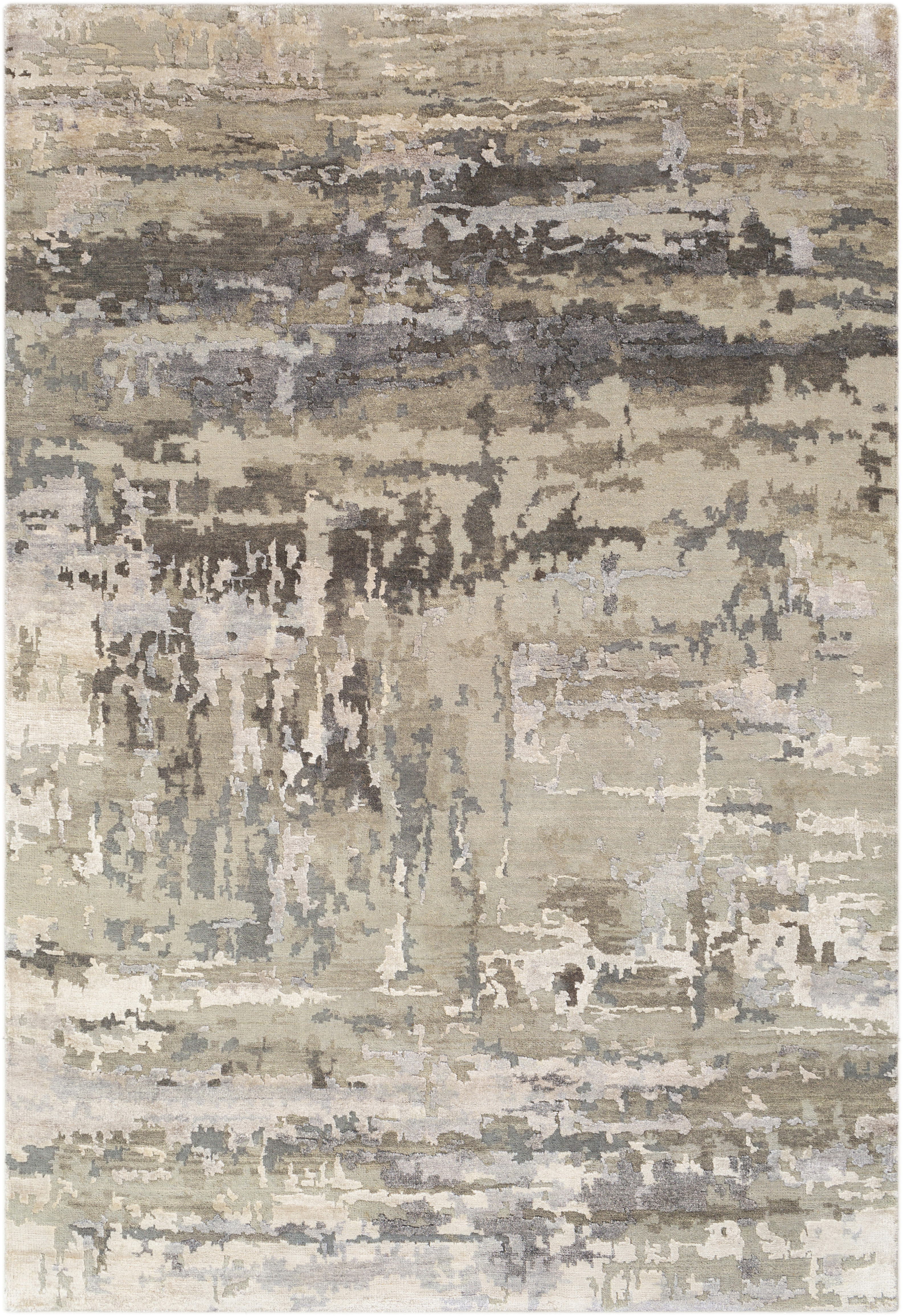 Mineola 156 X 108 inch Light Gray Rug, Rectangle