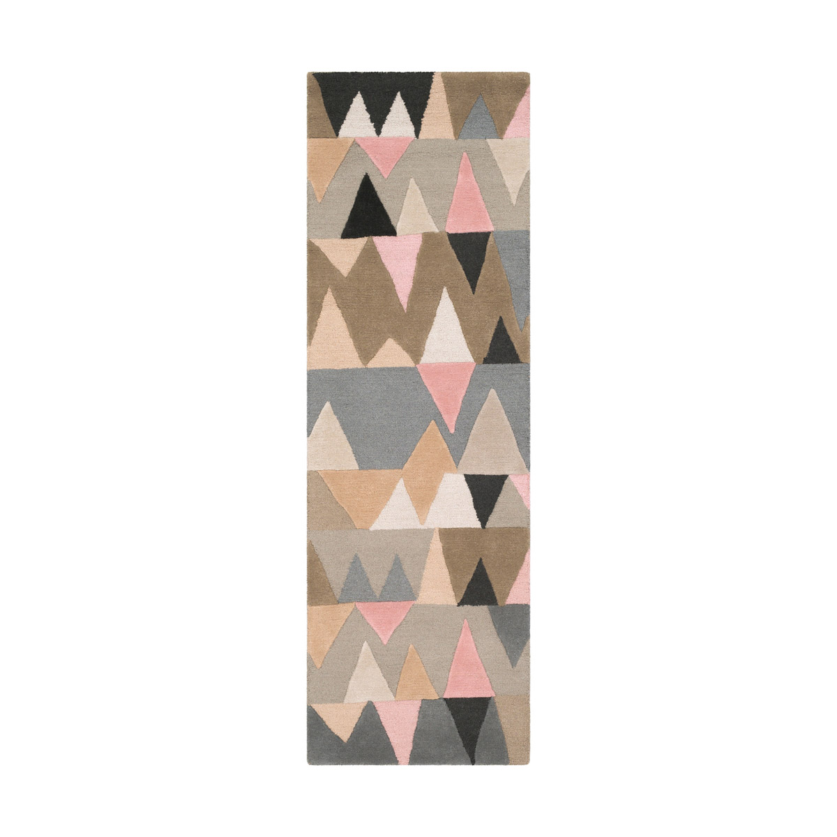 Carmel 96 X 30 inch Dusty Pink Rug, Runner