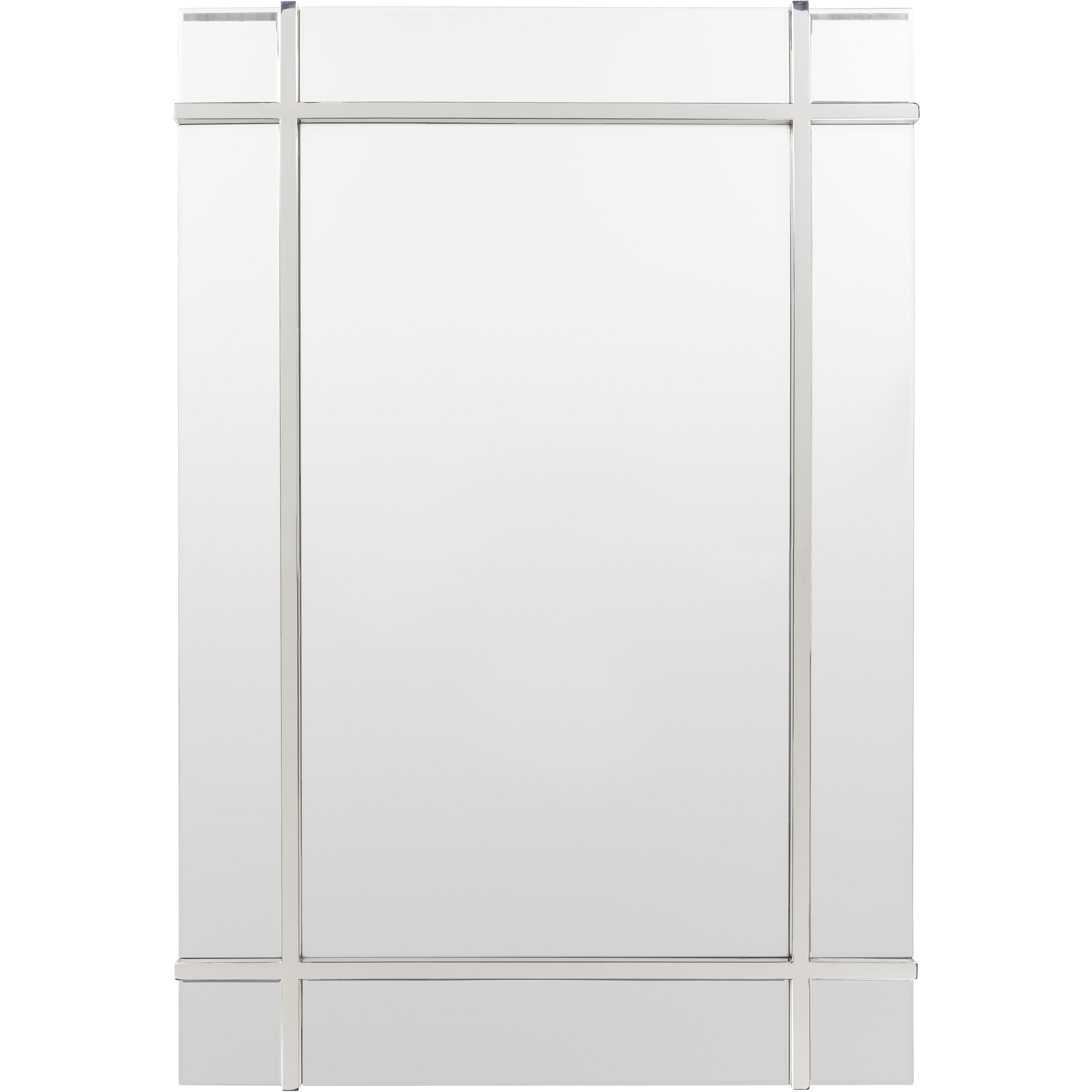 Sherrill 48 X 33 inch Silver Mirror, Rectangle