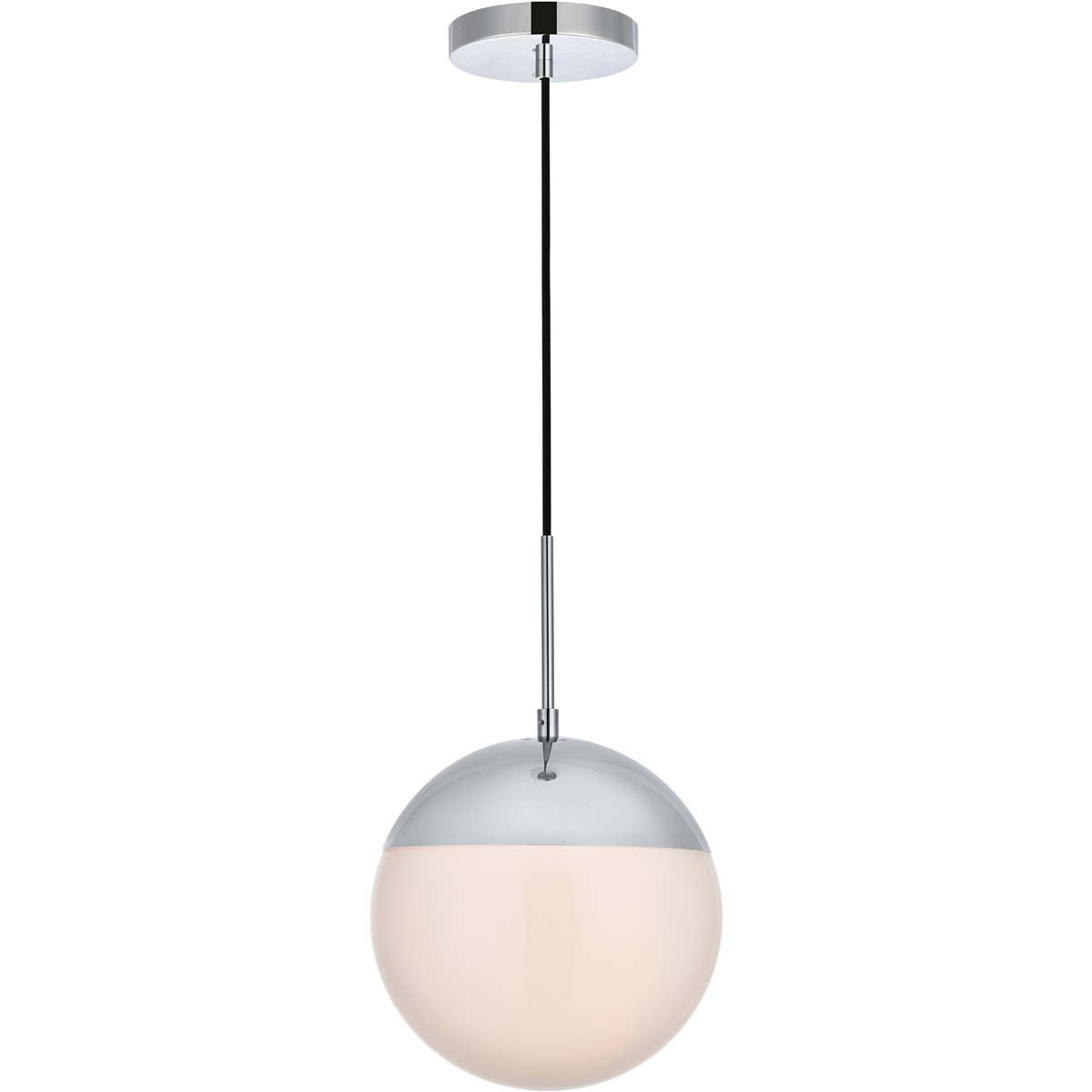 Oyster Bay 1 Light 10 inch Chrome Pendant Ceiling Light