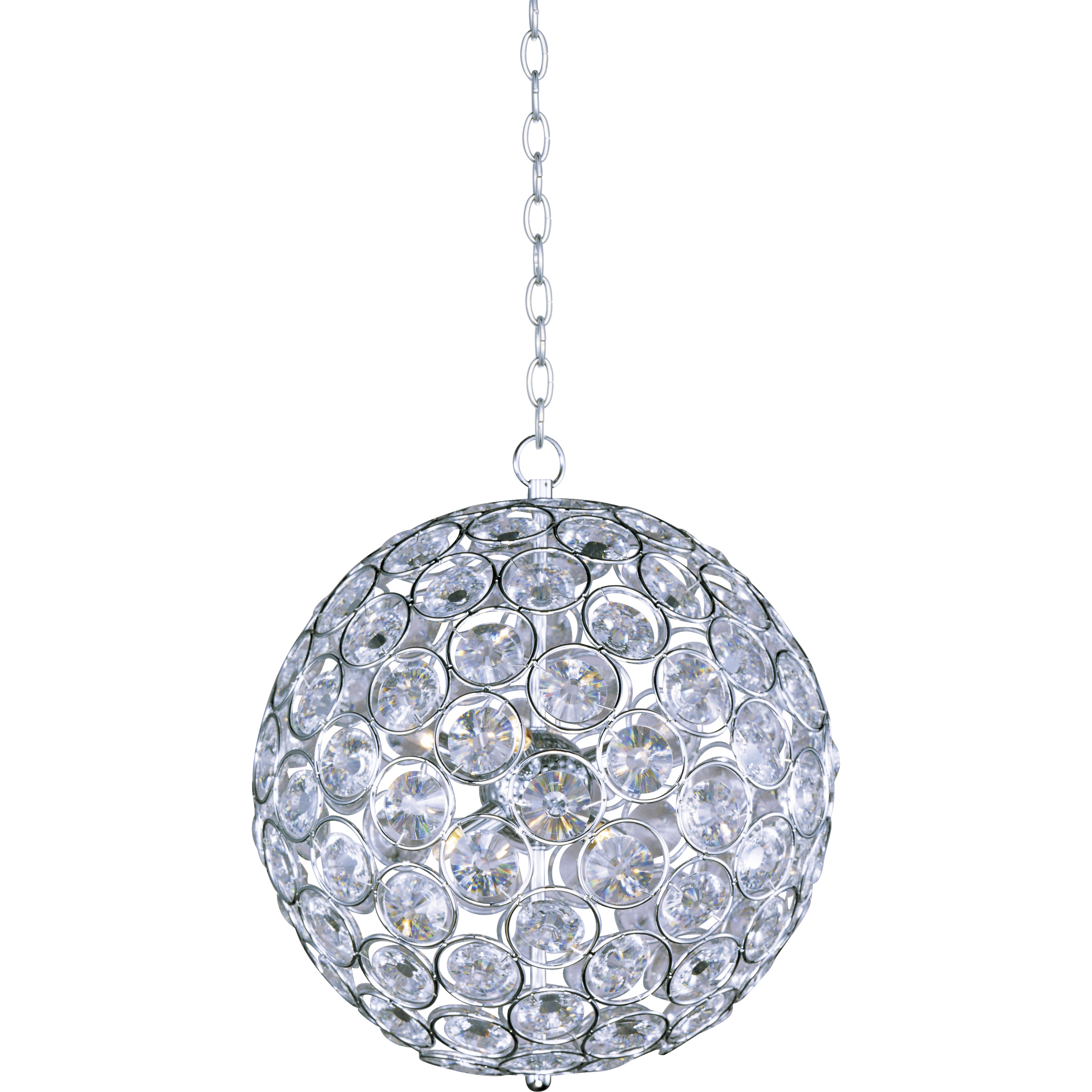 Harborcreek 8 Light 16 inch Polished Chrome Pendant Ceiling Light