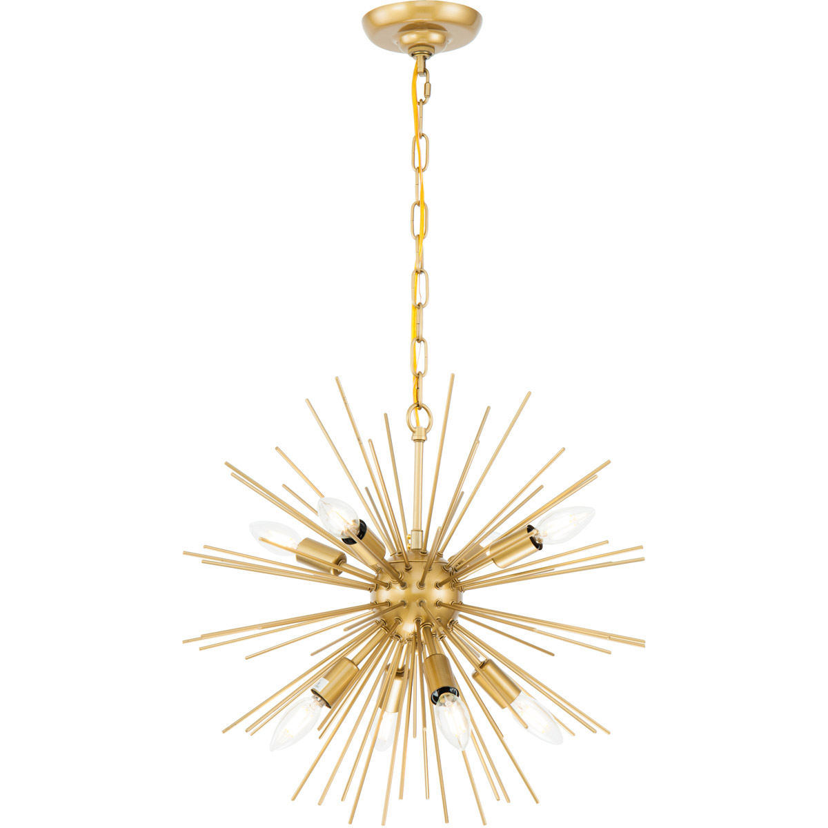 Esopus 8 Light 20 inch Brass Pendant Ceiling Light