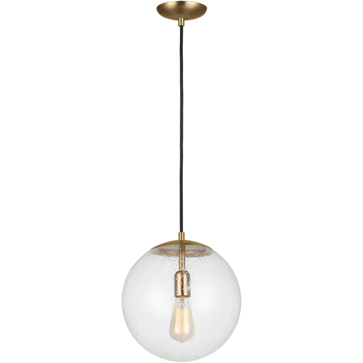 Abington 1 Light 12 inch Satin Brass Pendant Ceiling Light