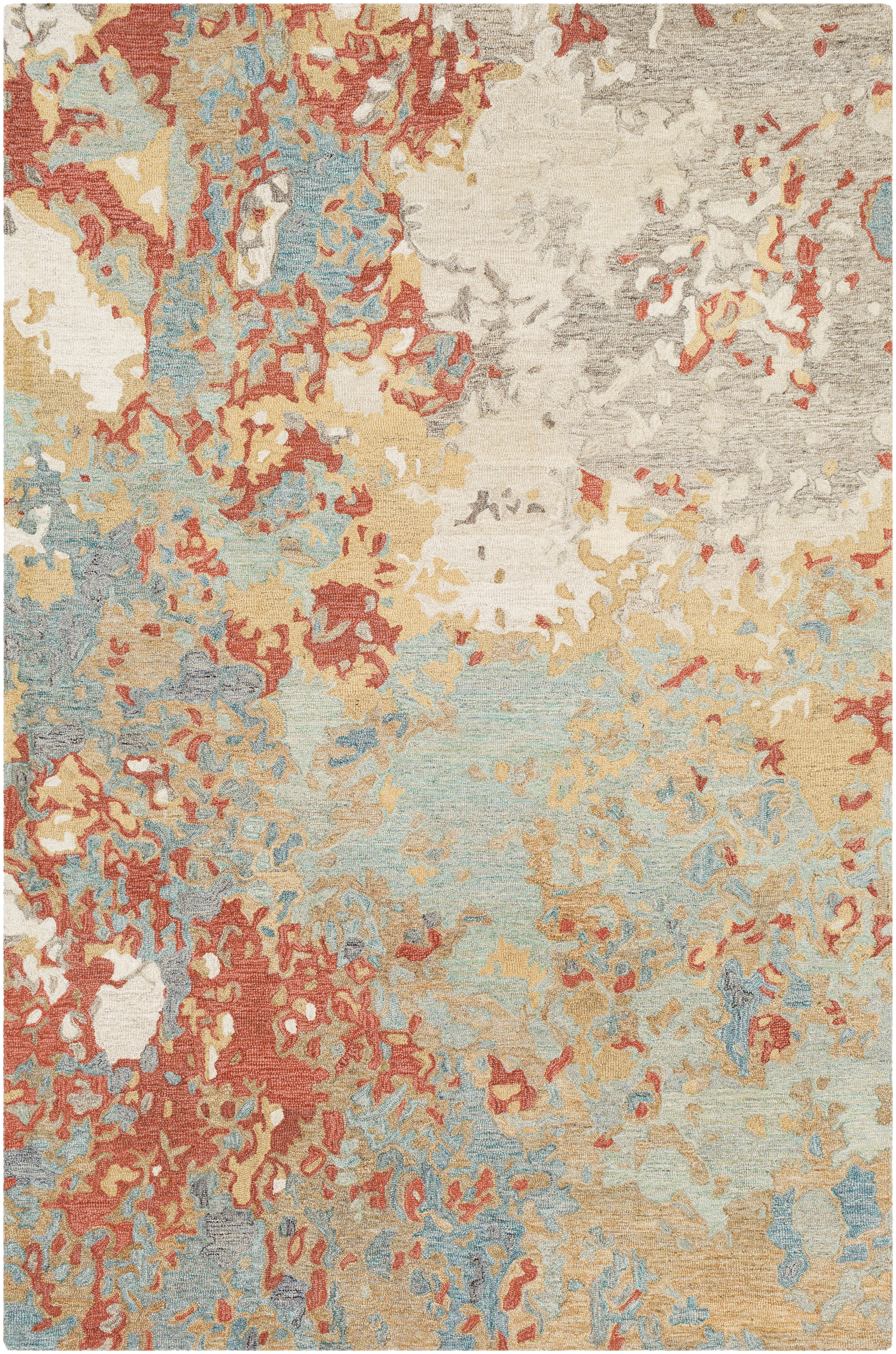 Fairview 36 X 24 inch Brick Red Rug, Rectangle
