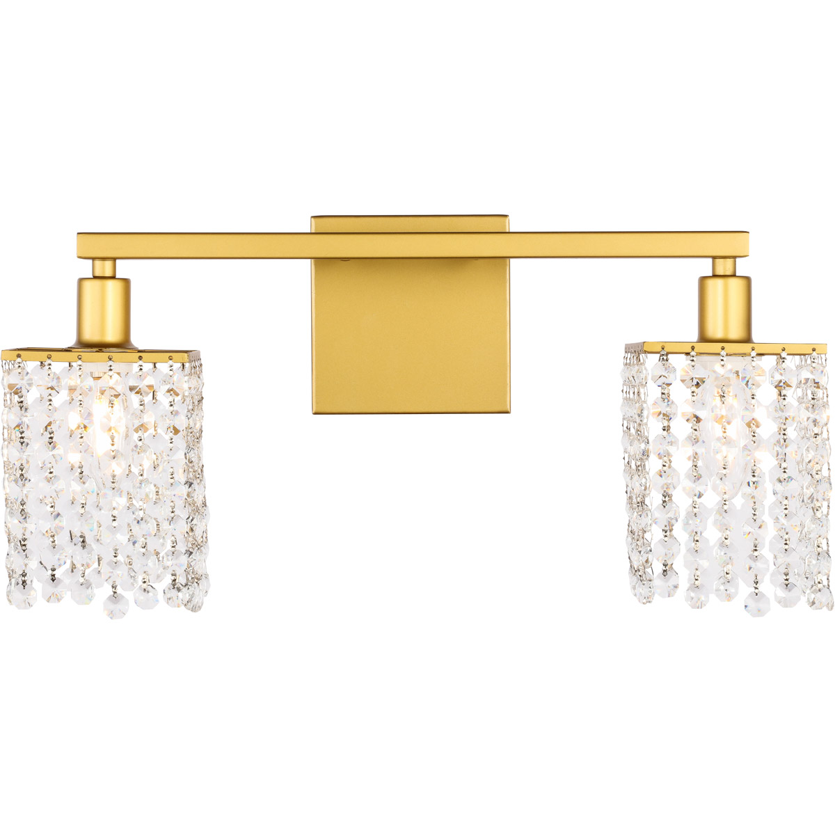 Adams 2 Light 18 inch Brass Wall sconce Wall Light