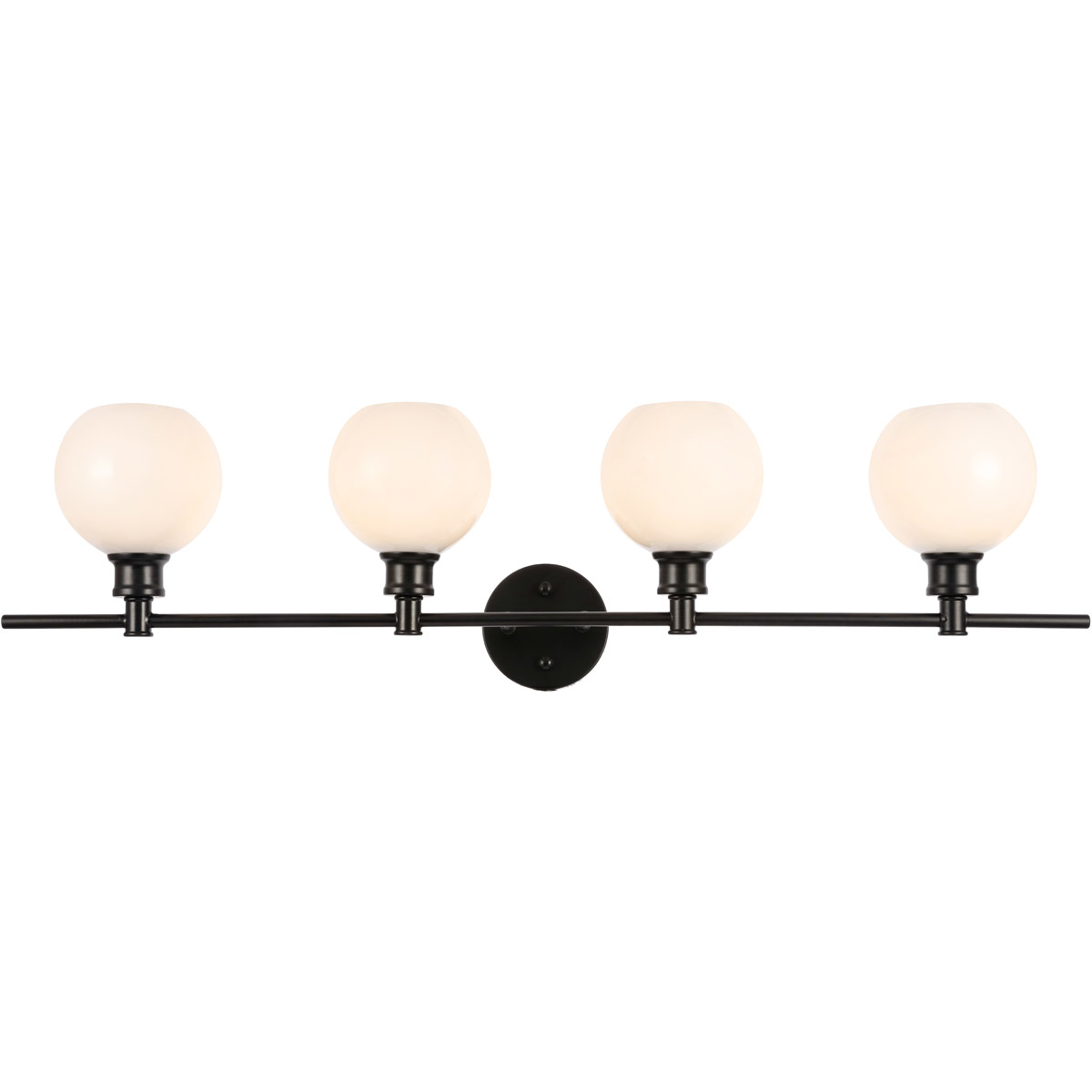 Syracuse 4 Light 37.6 inch Black Wall sconce Wall Light