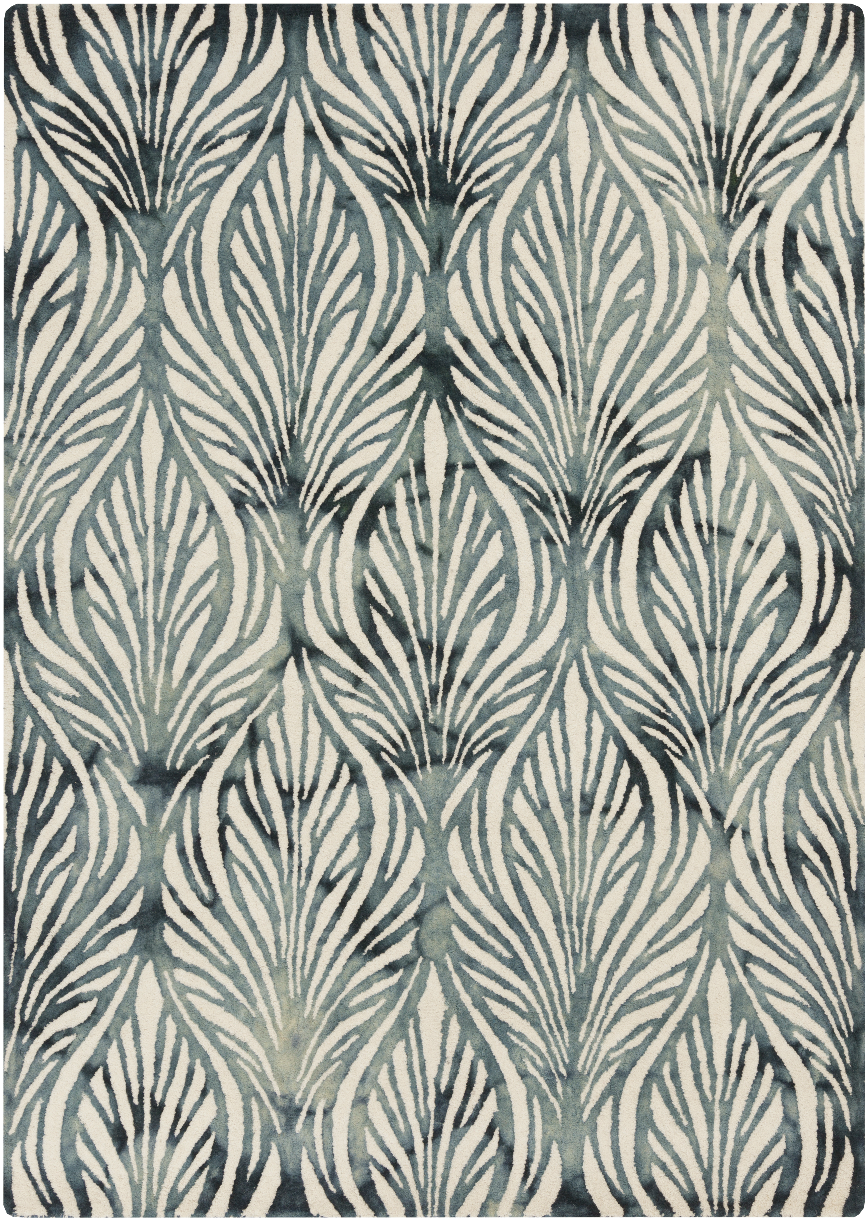 Quakertown 156 X 108 inch Deep Teal Rug, Rectangle