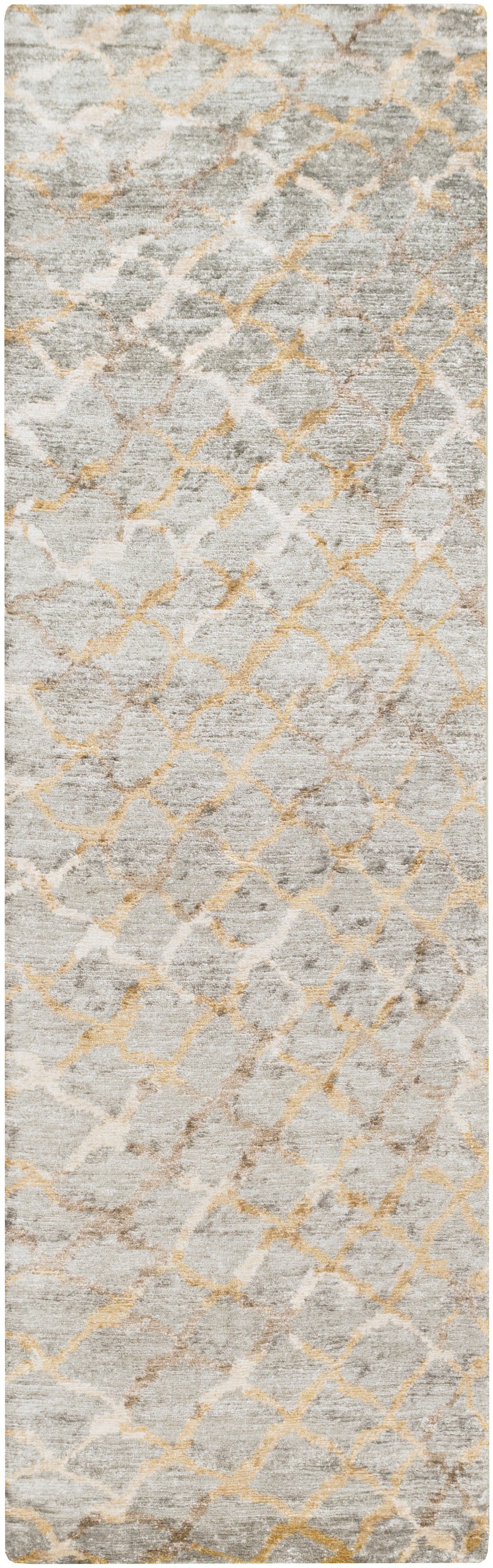 Coolbaugh 96 X 30 inch Gray Rug, Runner