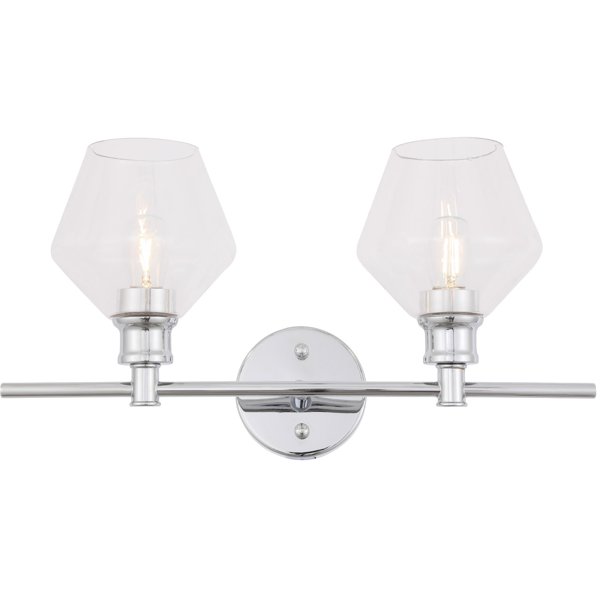 Rochester 2 Light 19.1 inch Chrome Wall sconce Wall Light
