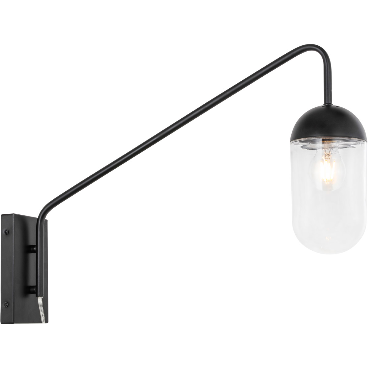 Malta 1 Light 4.8 inch Black Wall sconce Wall Light