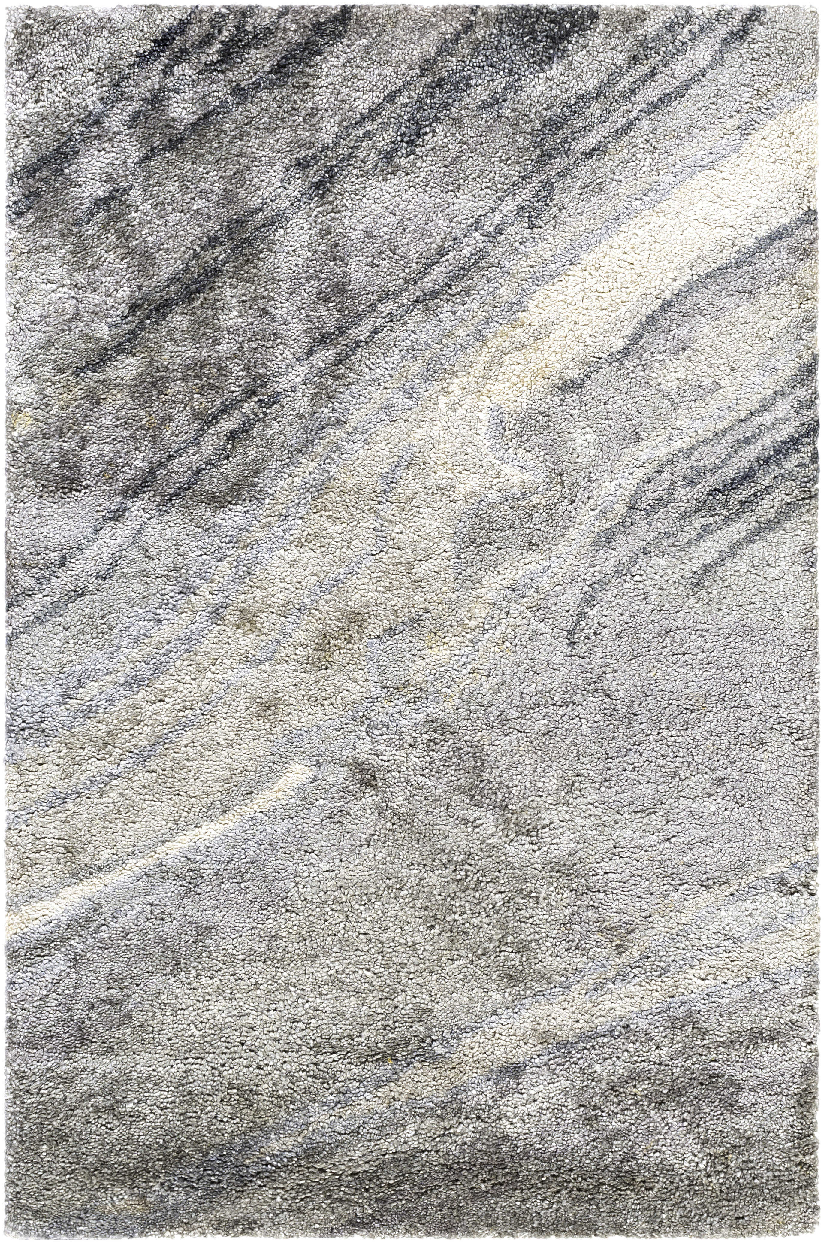 Albany 36 X 24 inch Charcoal Rug, Rectangle