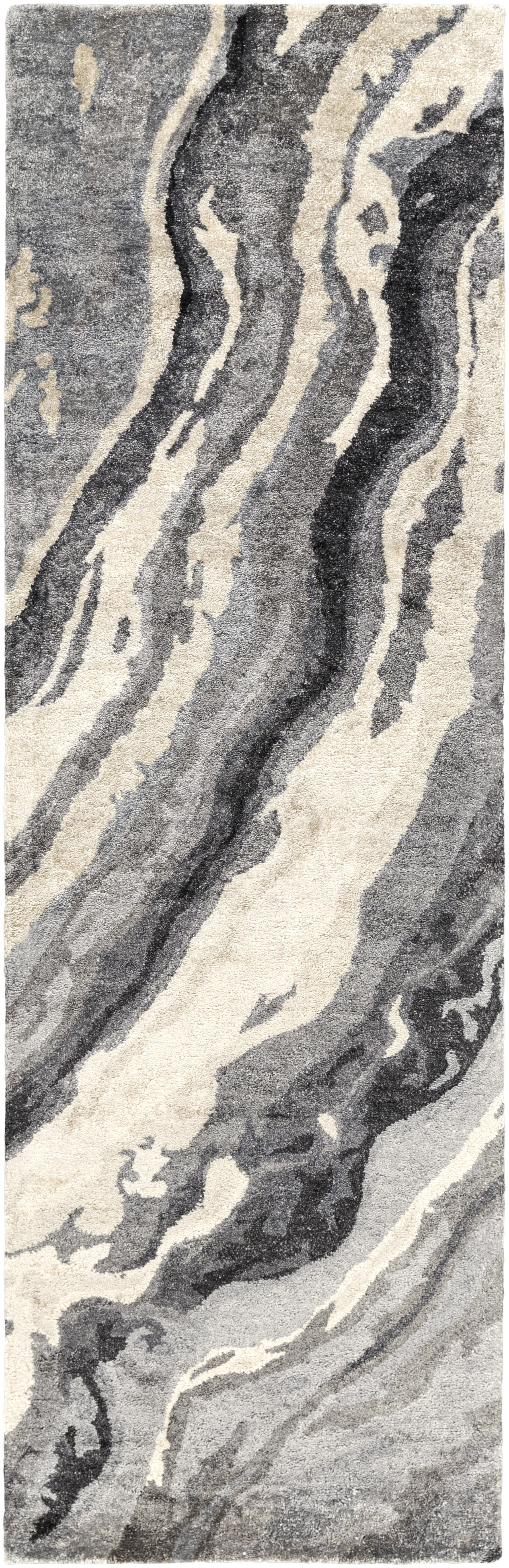 Albany 144 X 36 inch Charcoal Rug, Runner