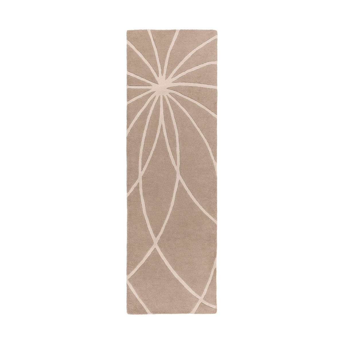 Philadelphia 180 X 144 inch Khaki/Cream Rugs, Wool