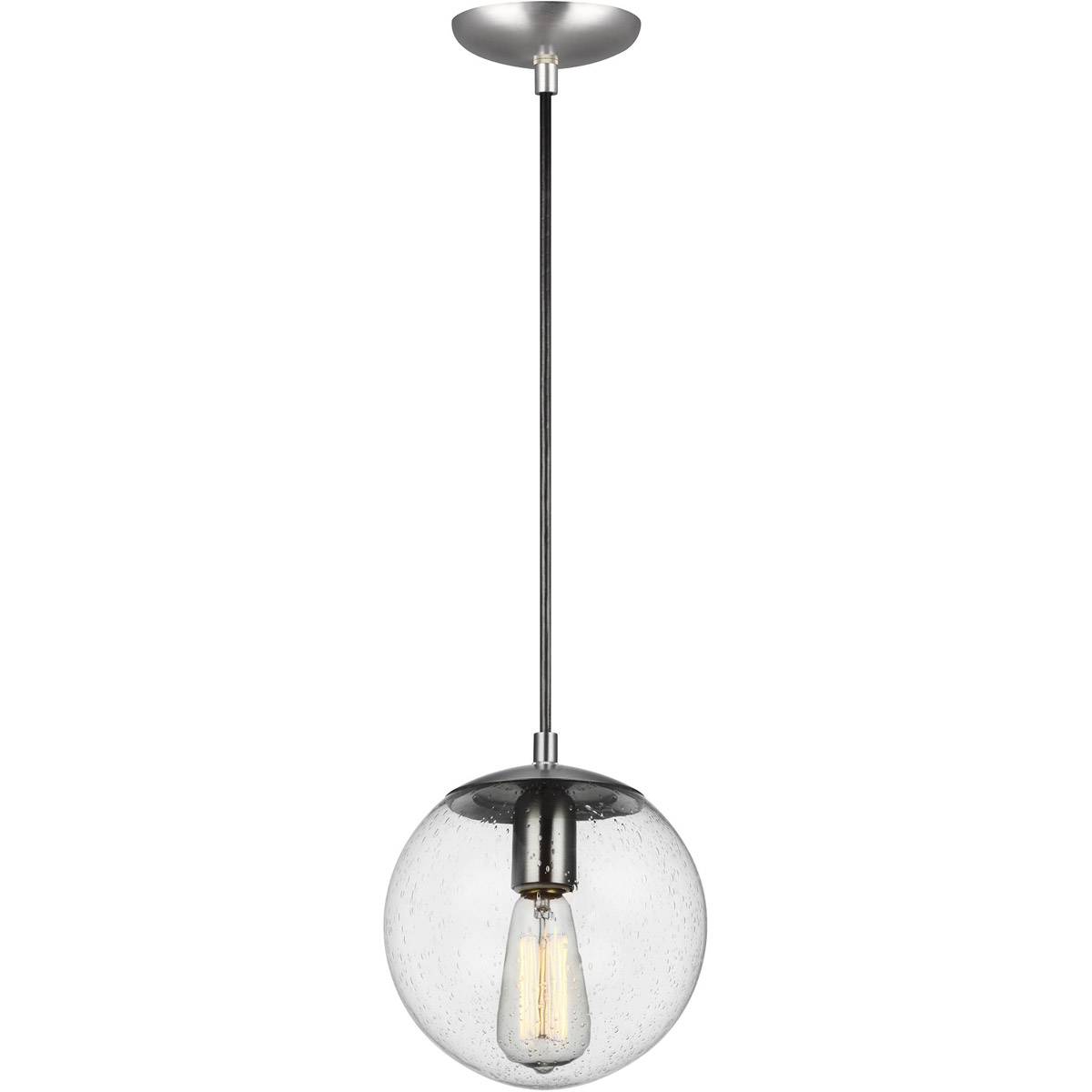 Abington 1 Light 8 inch Satin Aluminum Pendant Ceiling Light