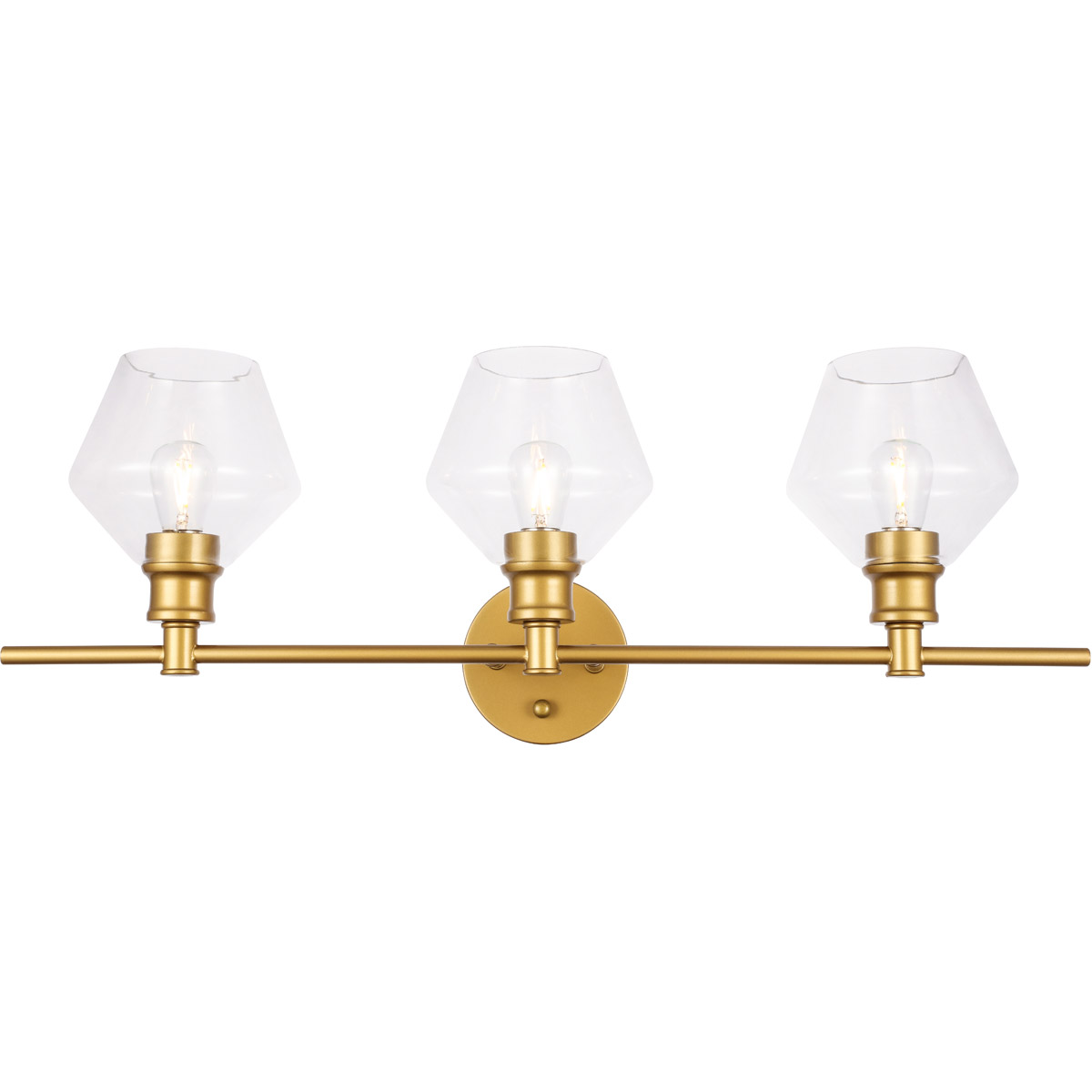 Rochester 3 Light 28.1 inch Brass Wall sconce Wall Light