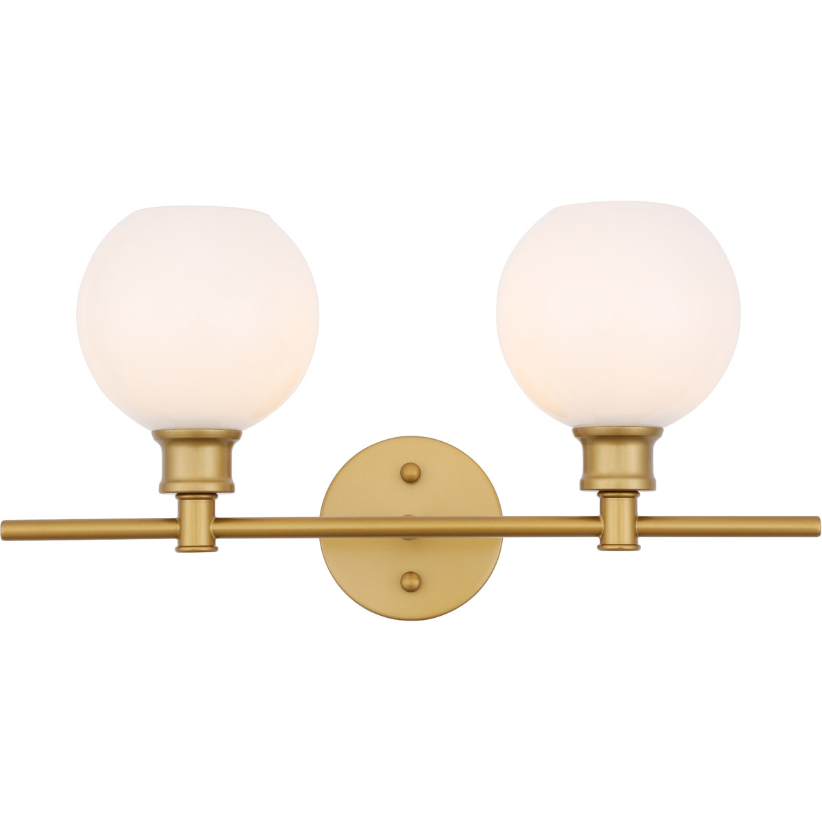 Syracuse 2 Light 19.1 inch Brass Wall sconce Wall Light