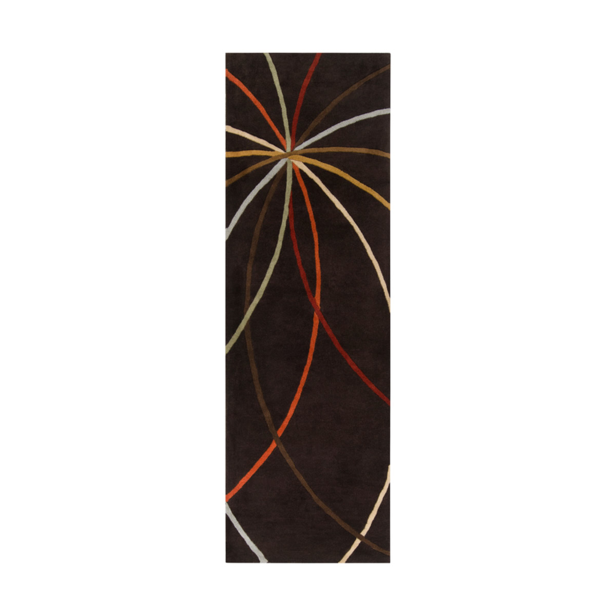 Philadelphia 180 X 144 inch Dark Brown/Tan/Coral/Khaki/Dark Green/Dark Red Rugs, Wool