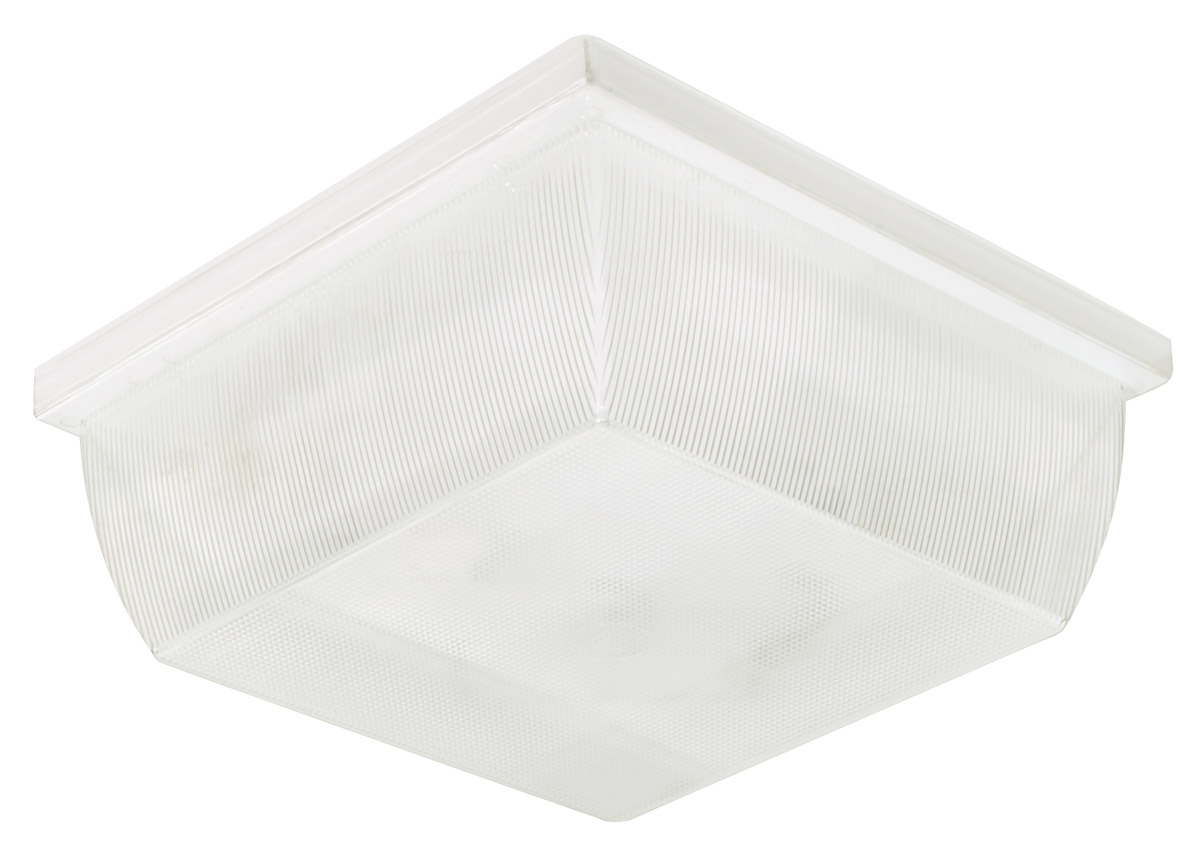 Montauk LED 10.5 inch White Aluminum Outdoor LED Flush