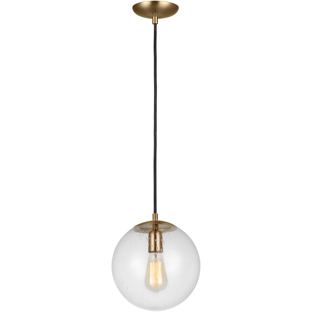 Abington 1 Light 10 inch Satin Brass Pendant Ceiling Light