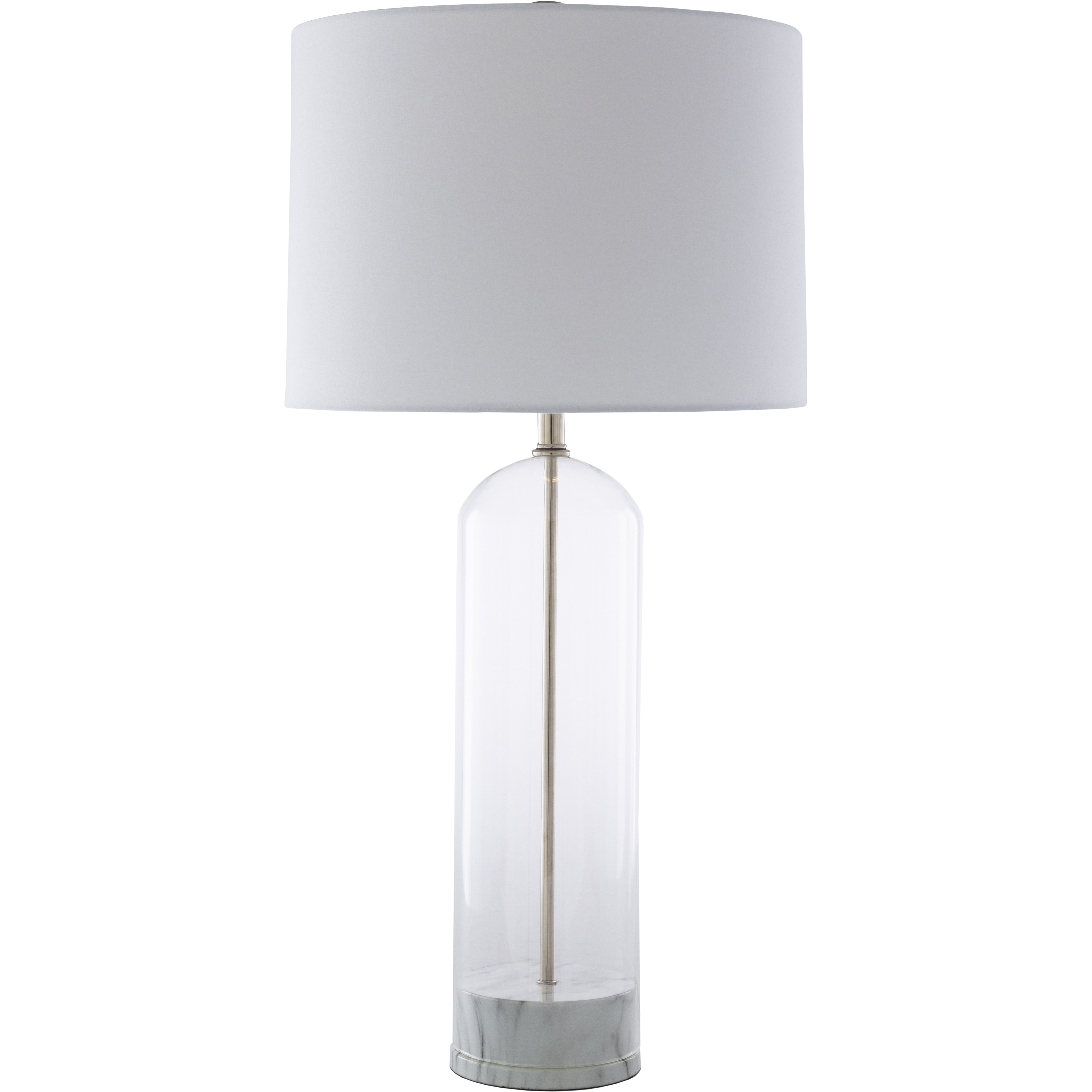 Camden 29 inch 100 watt White Table Lamp Portable Light