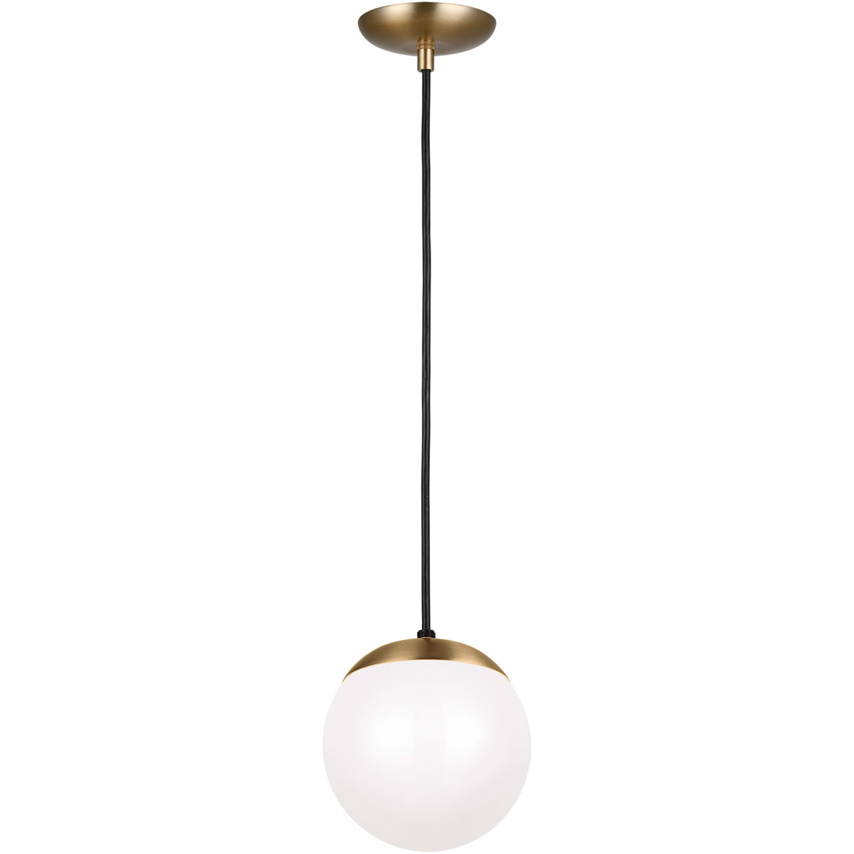 Abington 1 Light 8 inch Satin Brass Pendant Ceiling Light