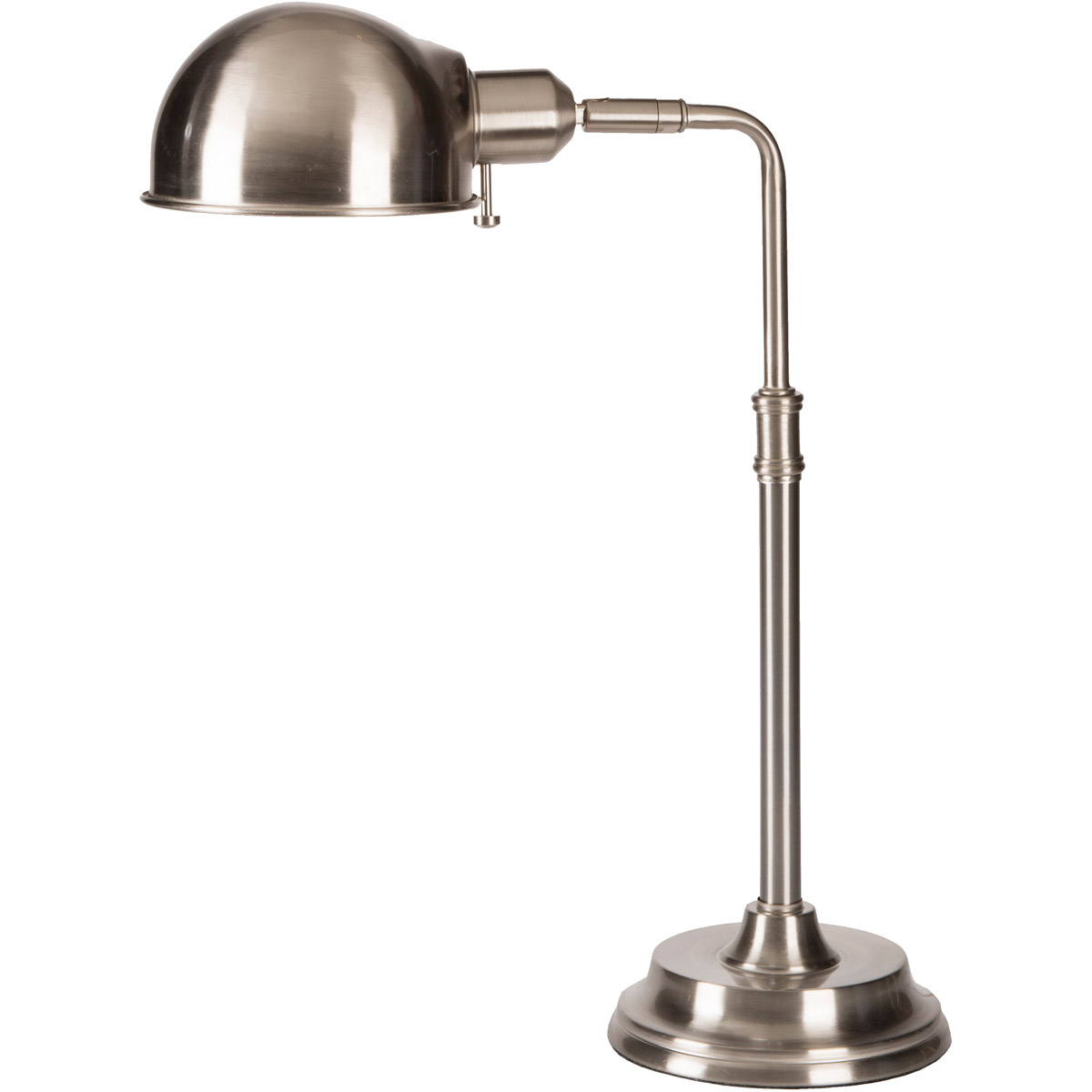 Plandome 18.5 inch 60 watt Silver Table Lamp Portable Light