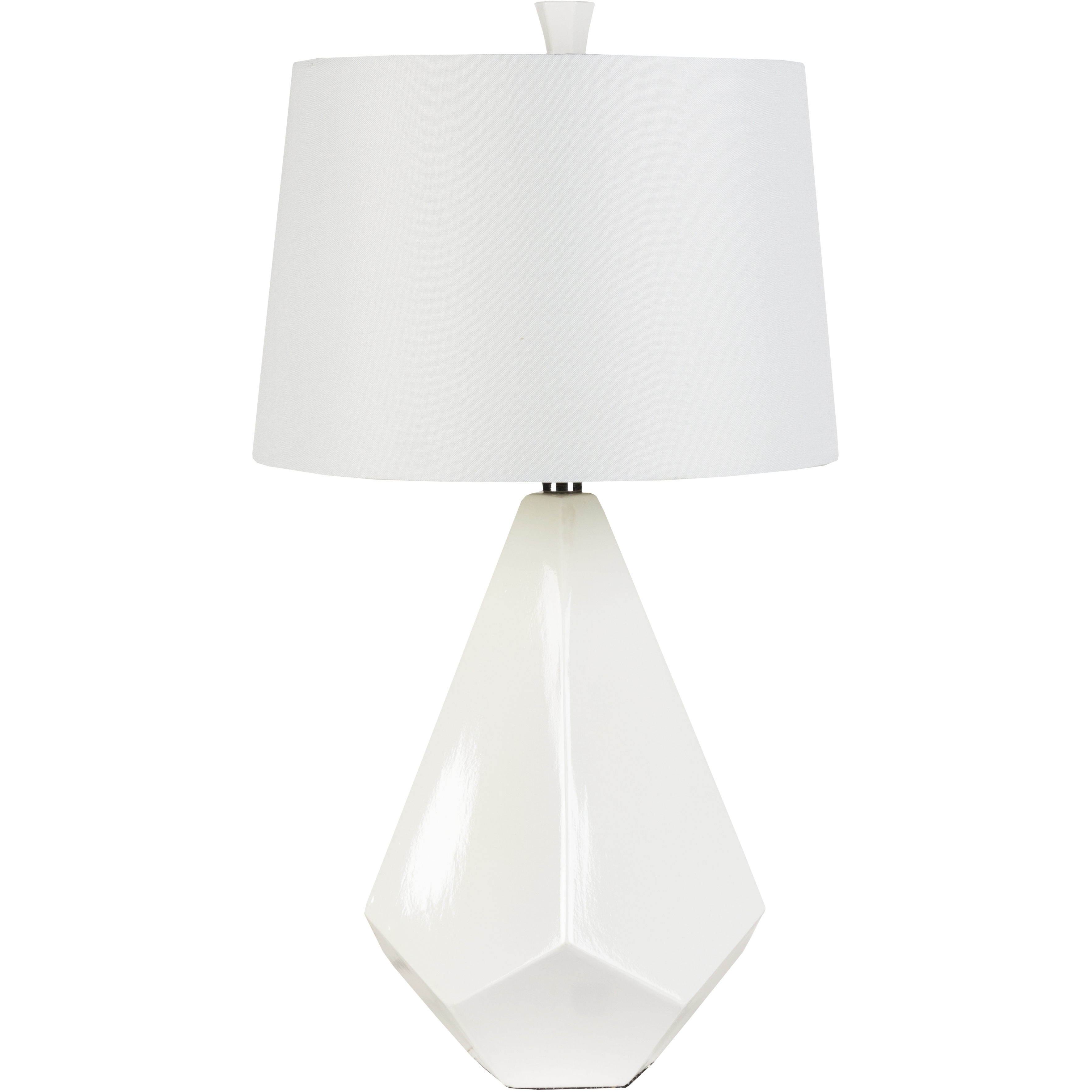 Buffalo 27 inch 100 watt White Table Lamp Portable Light