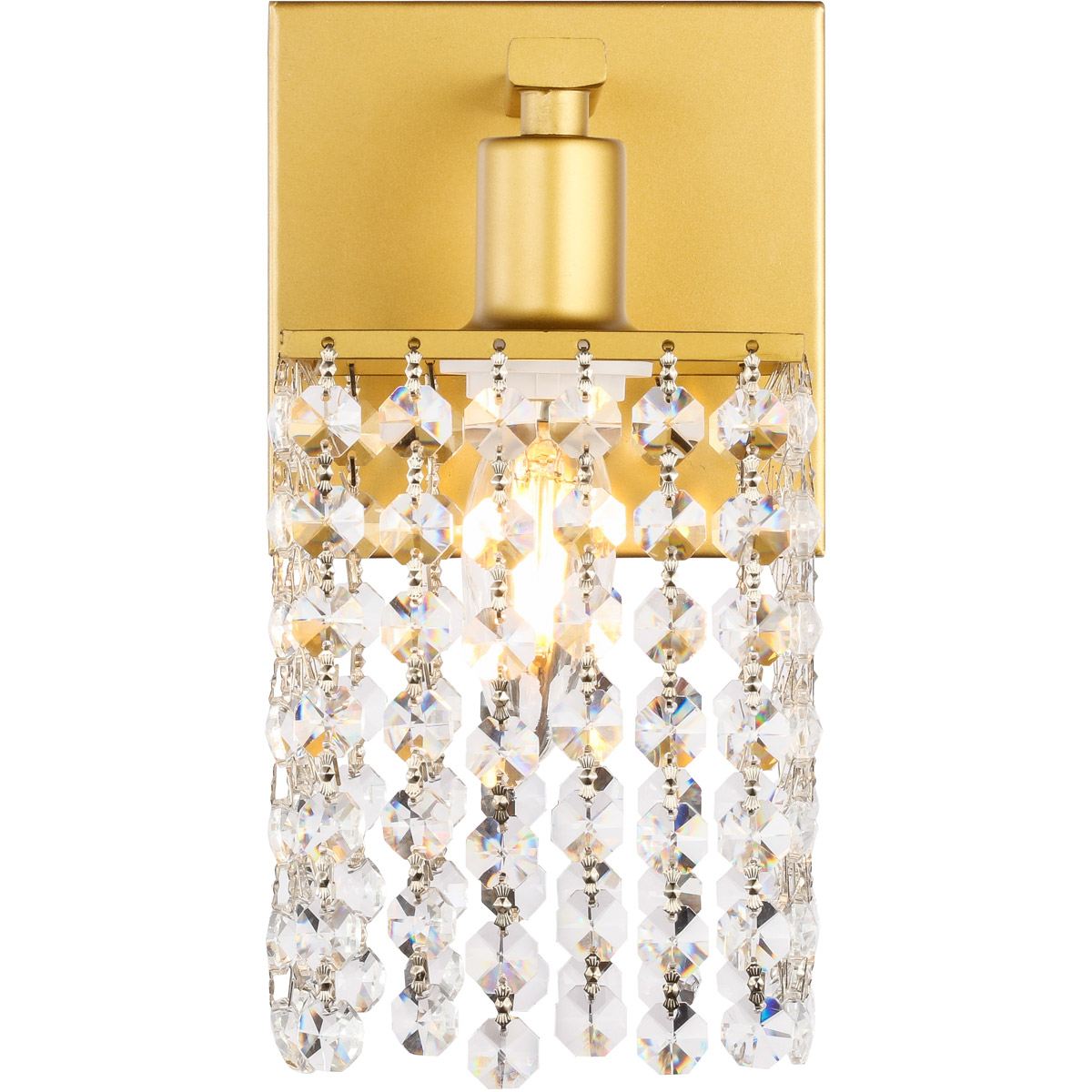 Adams 1 Light 4.8 inch Brass Wall sconce Wall Light